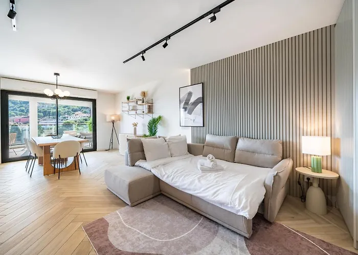Luxueux Appartement - Vue Mer - Parking - Az