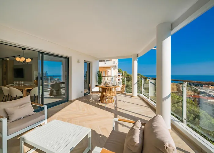 Luxueux Appartement - Vue Mer - Parking - Az